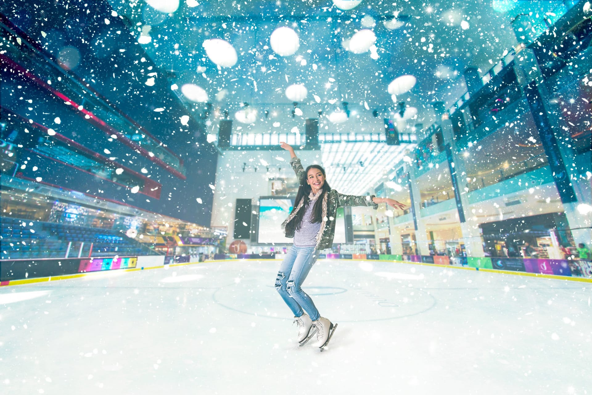 Dubai Ice Rink Admission – Glide into Fun at Dubai Mall
