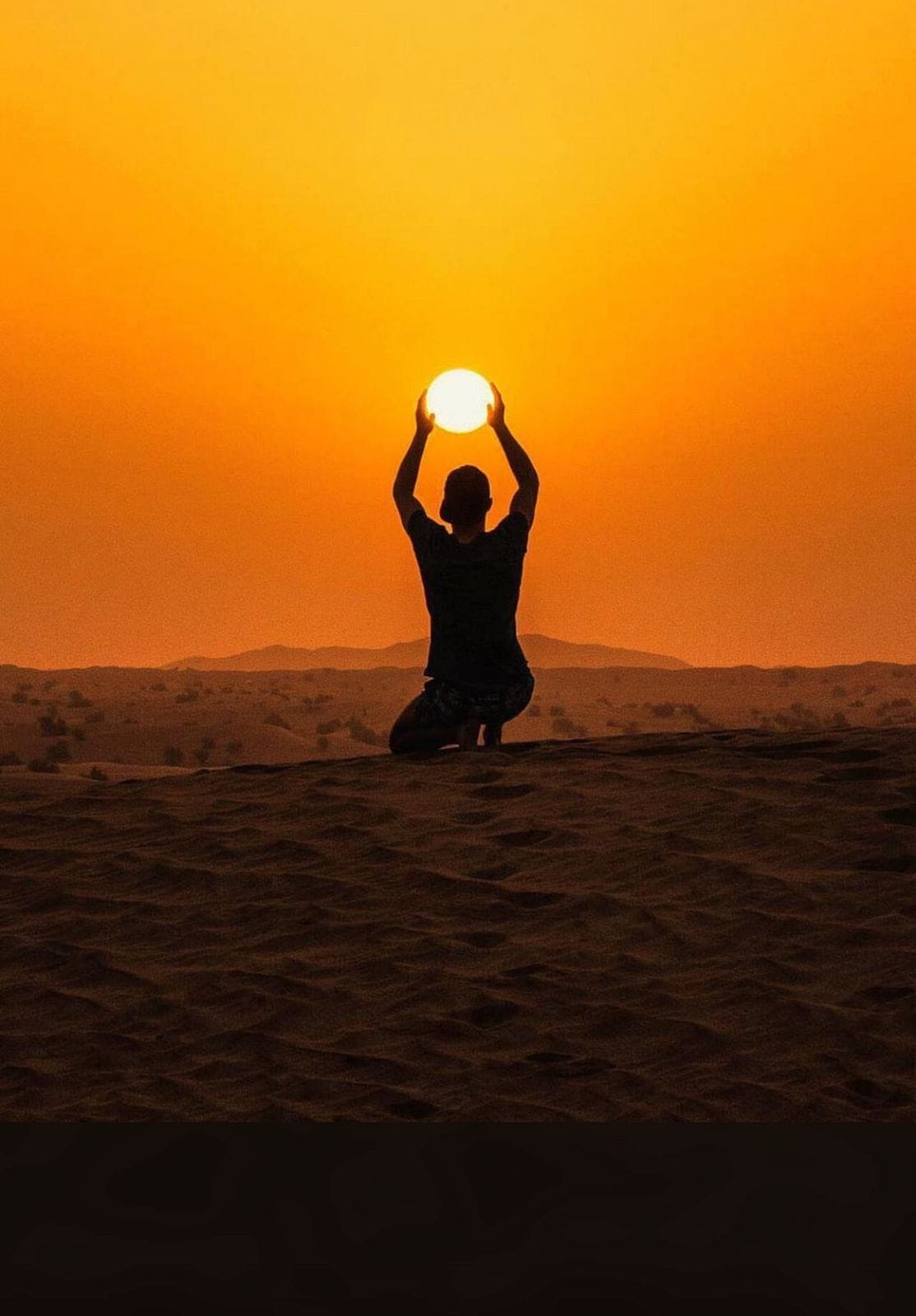 Dubai Sunrise View With Dune Bashing