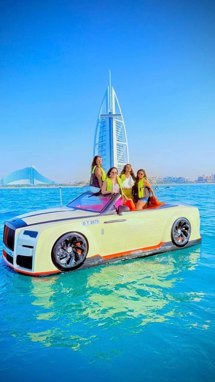 Jet Car Ride Luxury Water Adventure Dubai